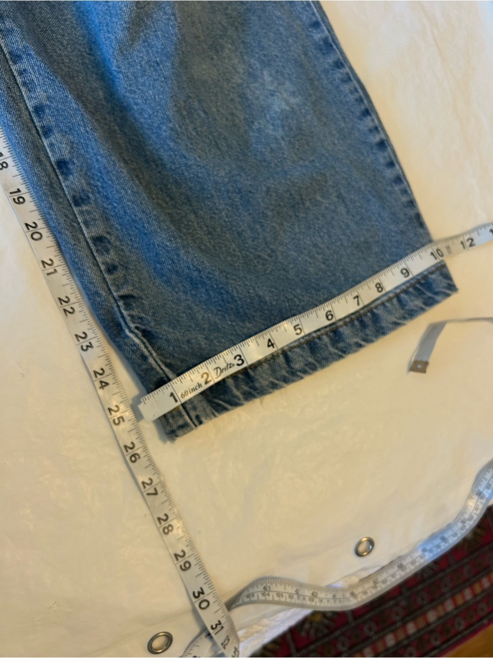 Free People We The Free Twin Flame Cropped Wide-Leg Barrel Jeans Size 25 - Picture 15 of 15